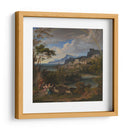 Heroic Landscape with Rainbow - Joseph Anton Koch | Cuadro decorativo de Canvas Lab