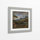 Heroic Landscape with Rainbow - Joseph Anton Koch | Cuadro decorativo de Canvas Lab