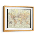 Mapa Mundial Ii - Vision Studio | Cuadro decorativo de Canvas Lab