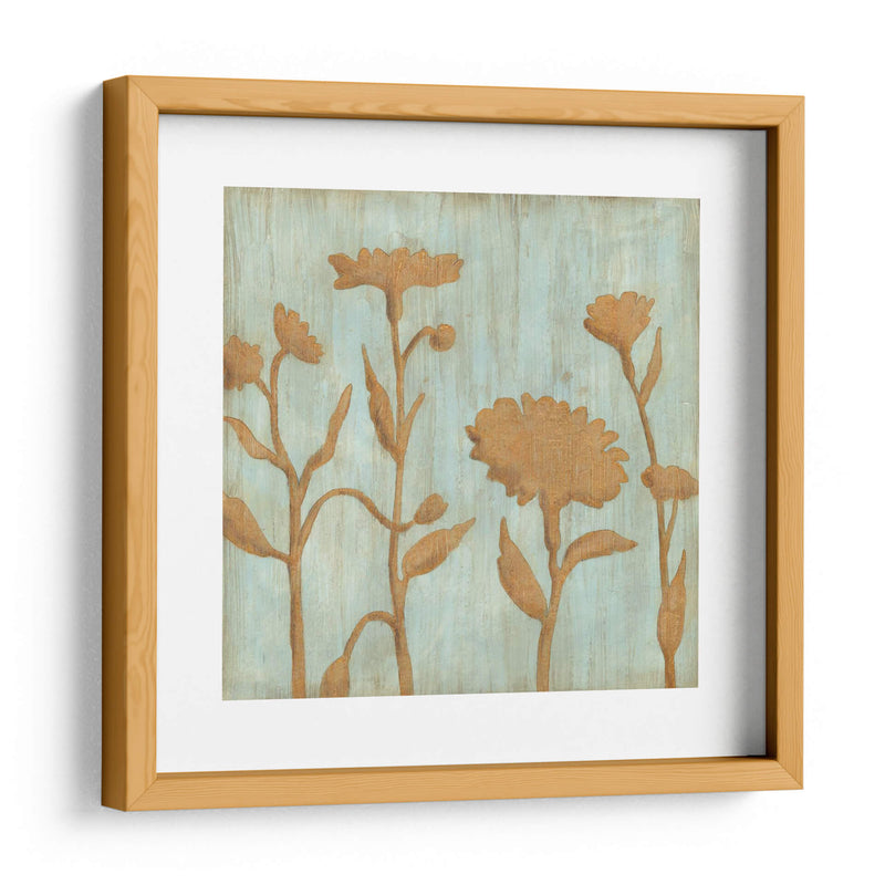 Golden Wildflowers I - Megan Meagher | Cuadro decorativo de Canvas Lab