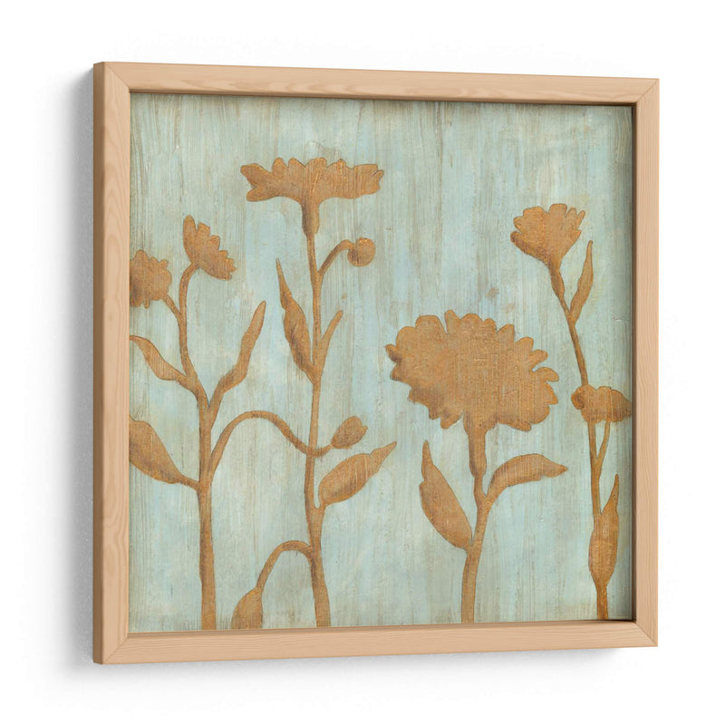 Golden Wildflowers I - Megan Meagher | Cuadro decorativo de Canvas Lab