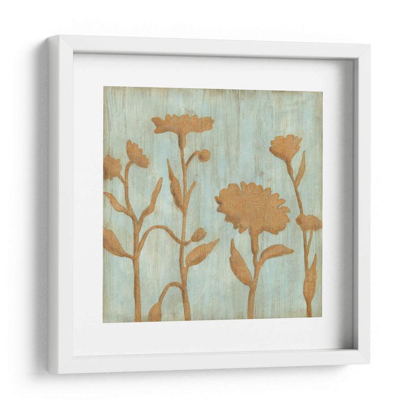 Golden Wildflowers I - Megan Meagher | Cuadro decorativo de Canvas Lab