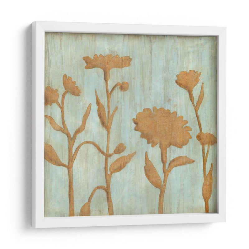 Golden Wildflowers I - Megan Meagher | Cuadro decorativo de Canvas Lab