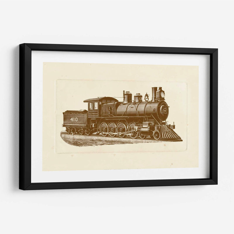 Motor De Tren I | Cuadro decorativo de Canvas Lab