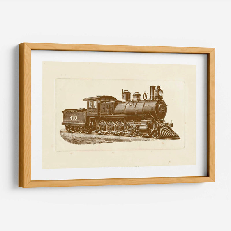 Motor De Tren I | Cuadro decorativo de Canvas Lab