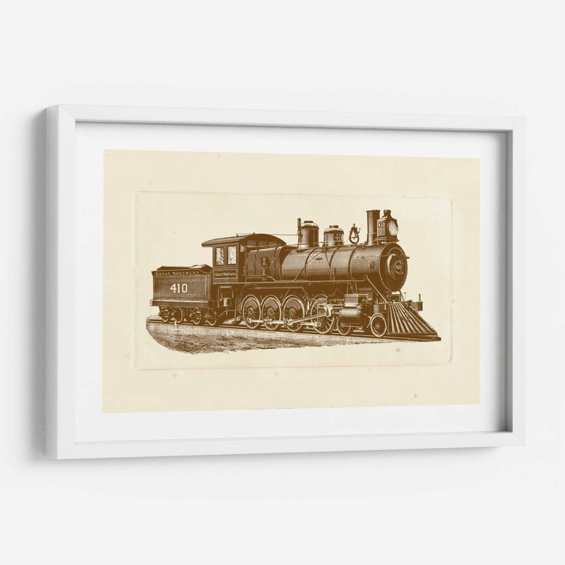 Motor De Tren I | Cuadro decorativo de Canvas Lab