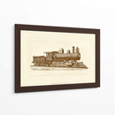 Motor De Tren Ii | Cuadro decorativo de Canvas Lab
