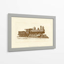 Motor De Tren Ii | Cuadro decorativo de Canvas Lab