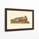 Motor De Tren Iii | Cuadro decorativo de Canvas Lab