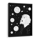 Hipnotizada por la galaxia | Cuadro decorativo de Canvas Lab