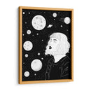 Hipnotizada por la galaxia | Cuadro decorativo de Canvas Lab