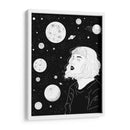 Hipnotizada por la galaxia | Cuadro decorativo de Canvas Lab