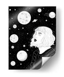 Hipnotizada por la galaxia | Cuadro decorativo de Canvas Lab