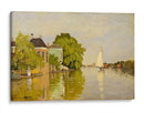 Houses on the Achterzaan - Claude Monet | Cuadro decorativo de Canvas Lab
