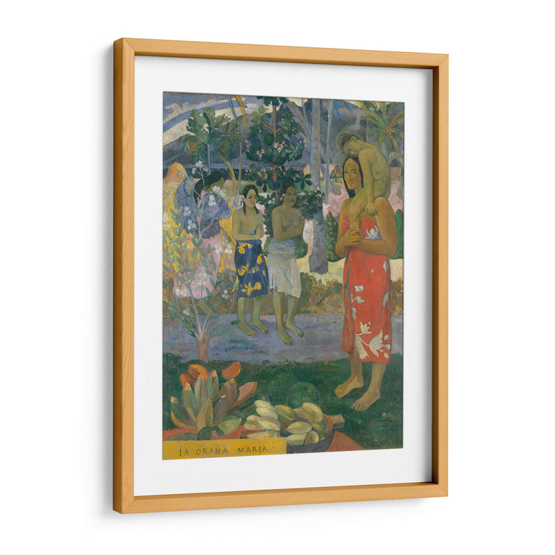 Ia Orana Maria - Paul Gauguin | Cuadro decorativo de Canvas Lab