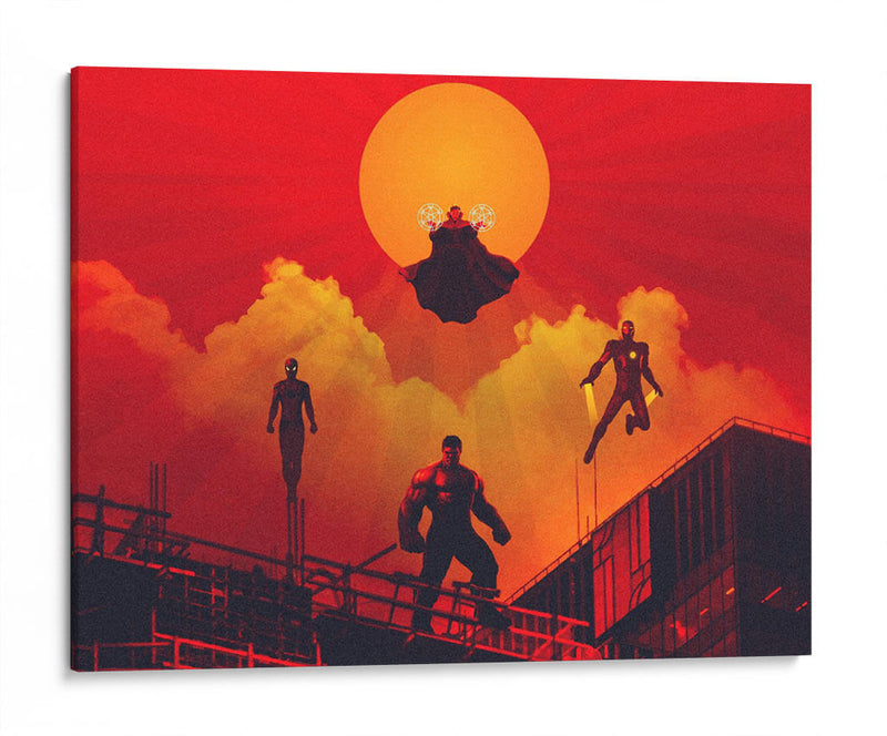 Infinity War red | Cuadro decorativo de Canvas Lab
