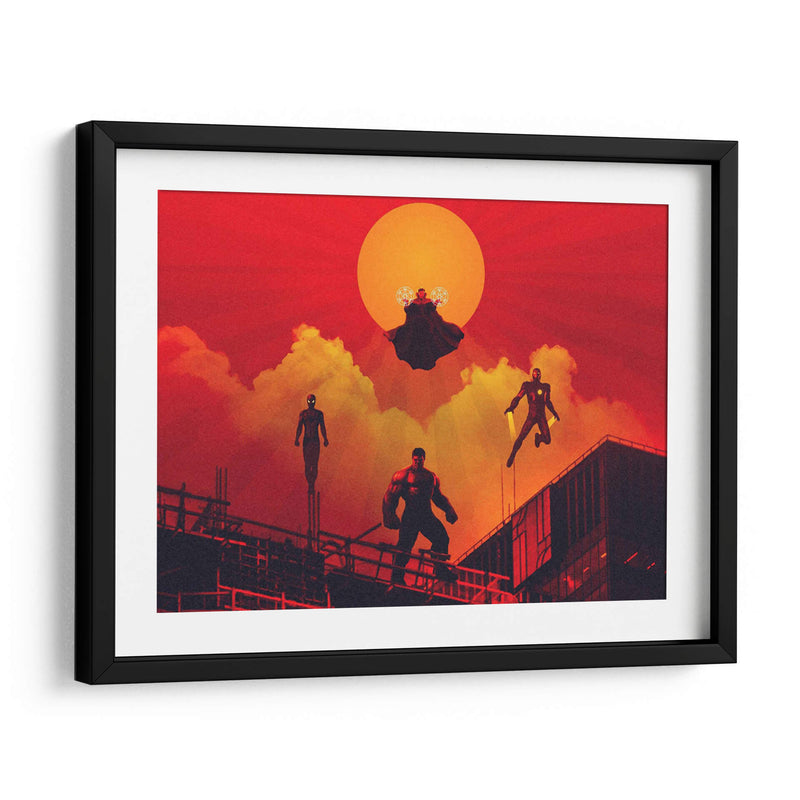 Infinity War red | Cuadro decorativo de Canvas Lab