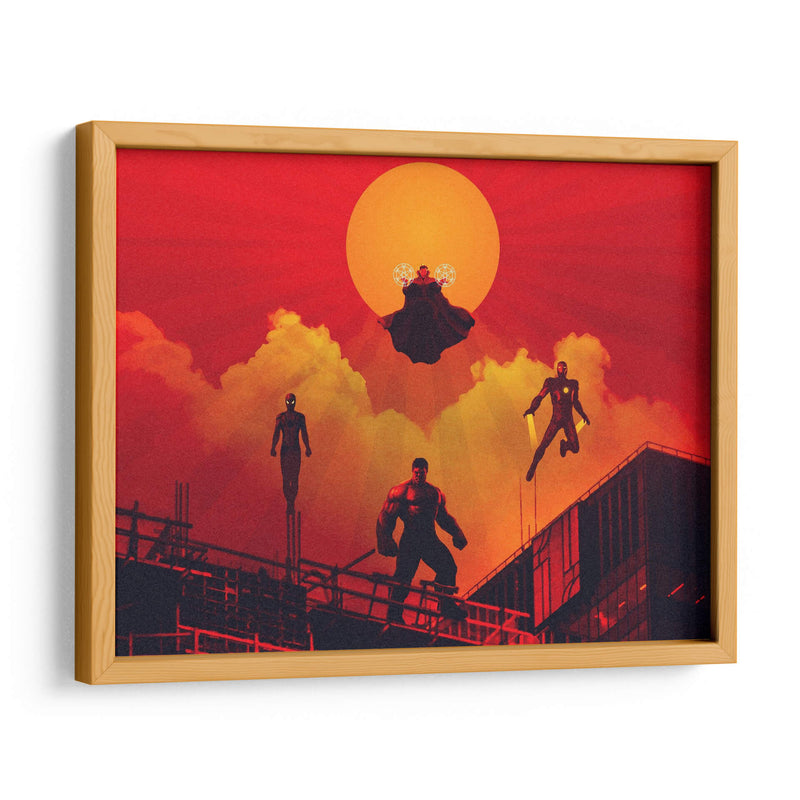 Infinity War red | Cuadro decorativo de Canvas Lab