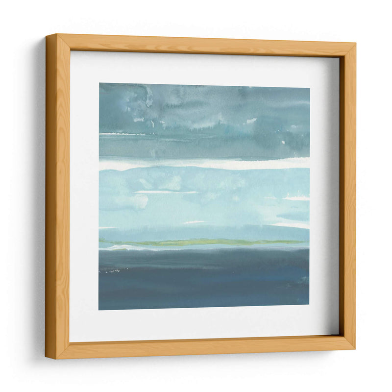 Horizonte Teal Ii - Rob Delamater | Cuadro decorativo de Canvas Lab