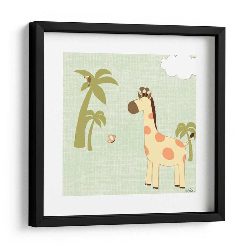 Jungla Bebe I - June Erica Vess | Cuadro decorativo de Canvas Lab