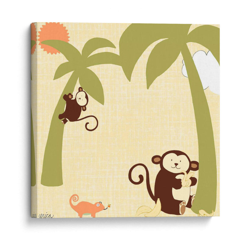 Baby Jungle Ii - June Erica Vess | Cuadro decorativo de Canvas Lab