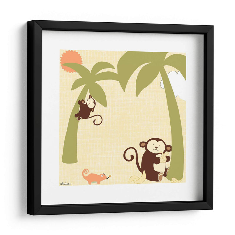 Baby Jungle Ii - June Erica Vess | Cuadro decorativo de Canvas Lab