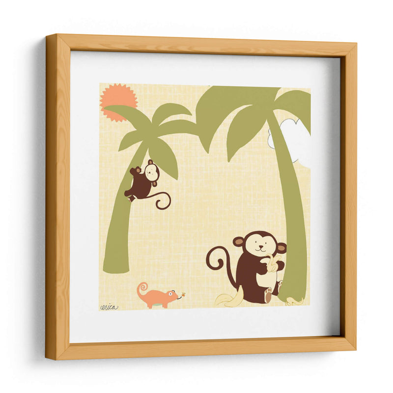 Baby Jungle Ii - June Erica Vess | Cuadro decorativo de Canvas Lab