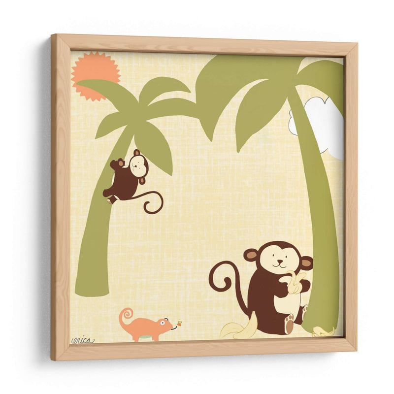 Baby Jungle Ii - June Erica Vess | Cuadro decorativo de Canvas Lab