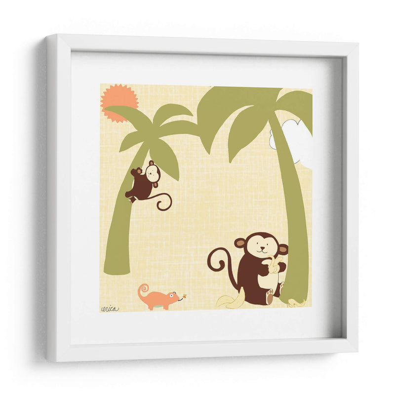 Baby Jungle Ii - June Erica Vess | Cuadro decorativo de Canvas Lab