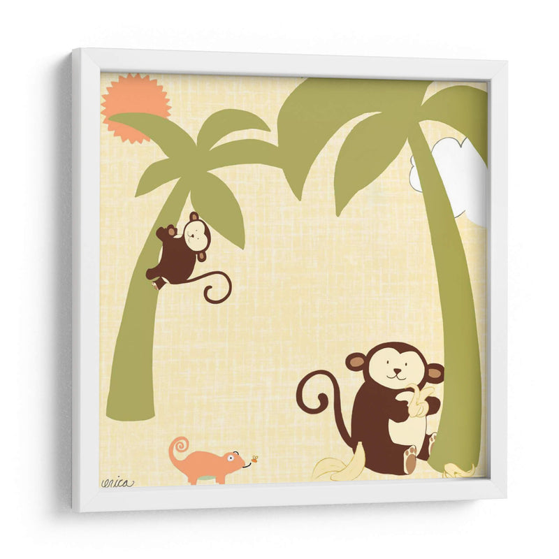 Baby Jungle Ii - June Erica Vess | Cuadro decorativo de Canvas Lab