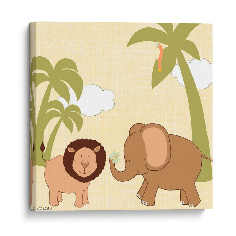 Baby Jungle Iv - June Erica Vess | Cuadro decorativo de Canvas Lab