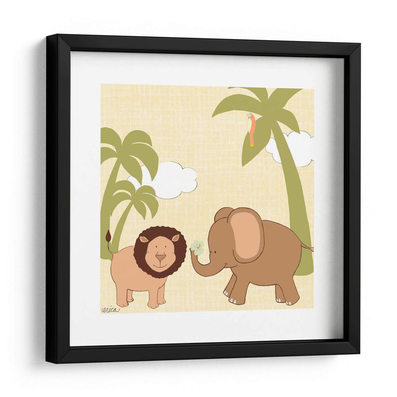 Baby Jungle Iv - June Erica Vess | Cuadro decorativo de Canvas Lab