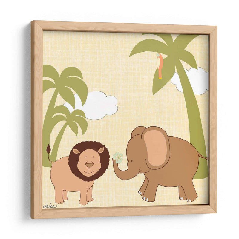 Baby Jungle Iv - June Erica Vess | Cuadro decorativo de Canvas Lab