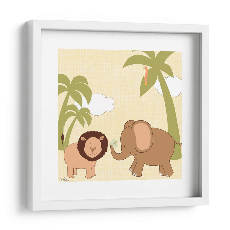 Baby Jungle Iv - June Erica Vess | Cuadro decorativo de Canvas Lab