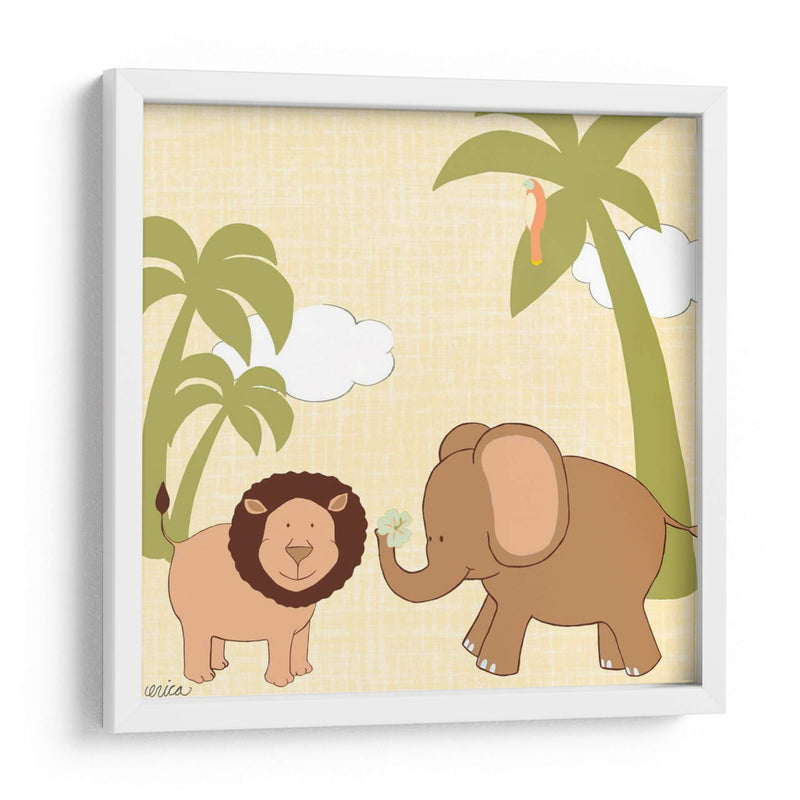 Baby Jungle Iv - June Erica Vess | Cuadro decorativo de Canvas Lab