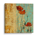 Amapolas Y Damasco I - Louise Montillio | Cuadro decorativo de Canvas Lab