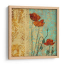 Amapolas Y Damasco I - Louise Montillio | Cuadro decorativo de Canvas Lab