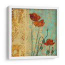 Amapolas Y Damasco I - Louise Montillio | Cuadro decorativo de Canvas Lab