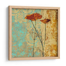 Amapolas Y Damasco Ii - Louise Montillio | Cuadro decorativo de Canvas Lab