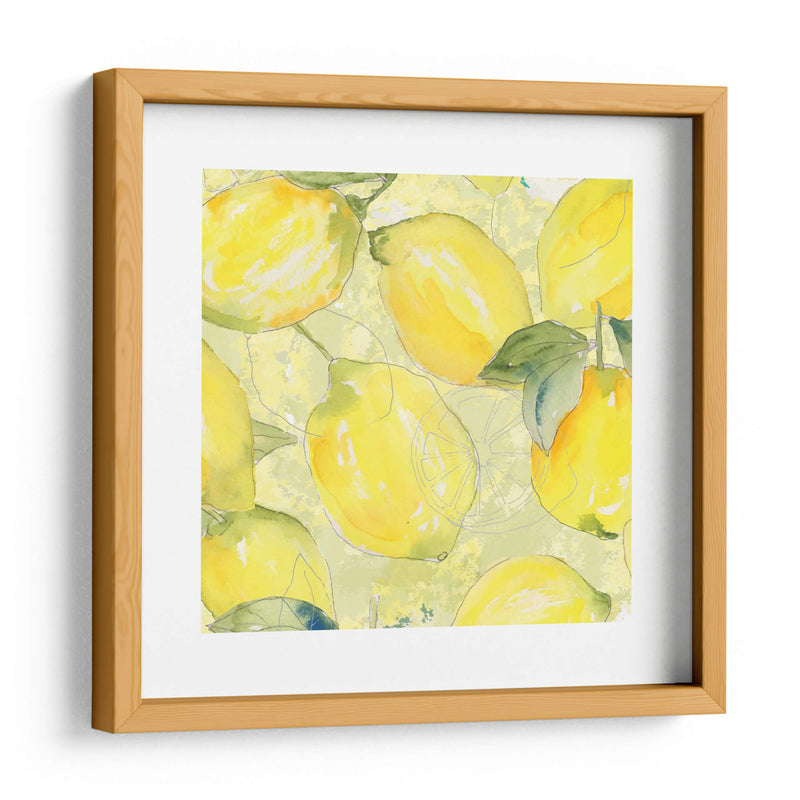 Lemon Medley Ii - Leslie Mark | Cuadro decorativo de Canvas Lab