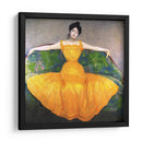Lady in yellow - Max Kurzweil | Cuadro decorativo de Canvas Lab