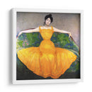 Lady in yellow - Max Kurzweil | Cuadro decorativo de Canvas Lab