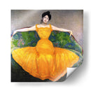 Lady in yellow - Max Kurzweil | Cuadro decorativo de Canvas Lab