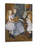 Las hijas de Catulle Mendès - Pierre-Auguste Renoir | Cuadro decorativo de Canvas Lab