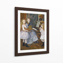 Las hijas de Catulle Mendès - Pierre-Auguste Renoir | Cuadro decorativo de Canvas Lab
