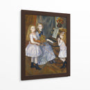 Las hijas de Catulle Mendès - Pierre-Auguste Renoir | Cuadro decorativo de Canvas Lab