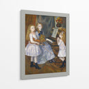 Las hijas de Catulle Mendès - Pierre-Auguste Renoir | Cuadro decorativo de Canvas Lab