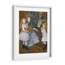 Las hijas de Catulle Mendès - Pierre-Auguste Renoir | Cuadro decorativo de Canvas Lab