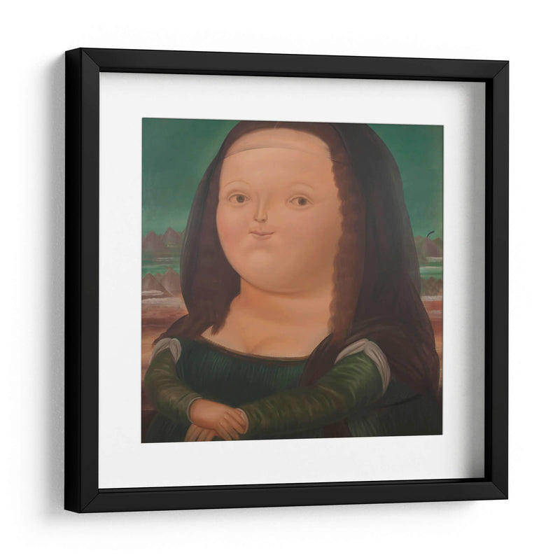 Mona Lisa a los 12 años - Fernando Botero | Cuadro decorativo de Canvas Lab