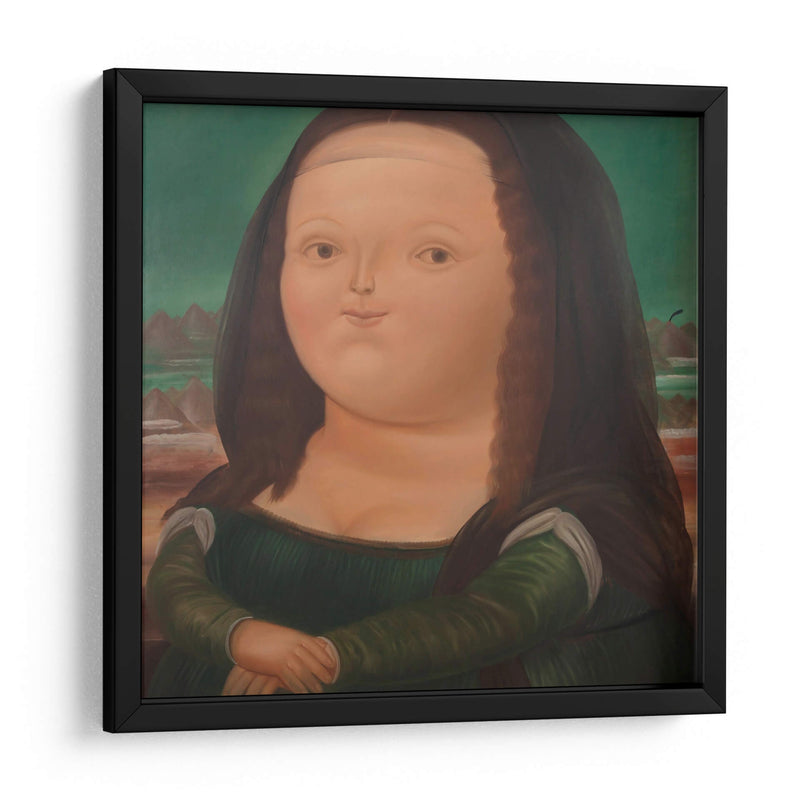 Mona Lisa a los 12 años - Fernando Botero | Cuadro decorativo de Canvas Lab